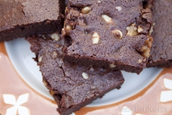 Best Ever Dark Chocolate Brownies
