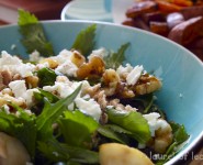 Salmon Salad and Sweet Potato Fries