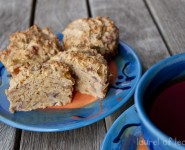 Onion & Apple Muffins with Tea