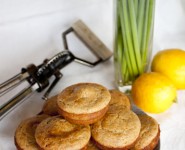 Lemon Chia Seed Muffins with Daffodils