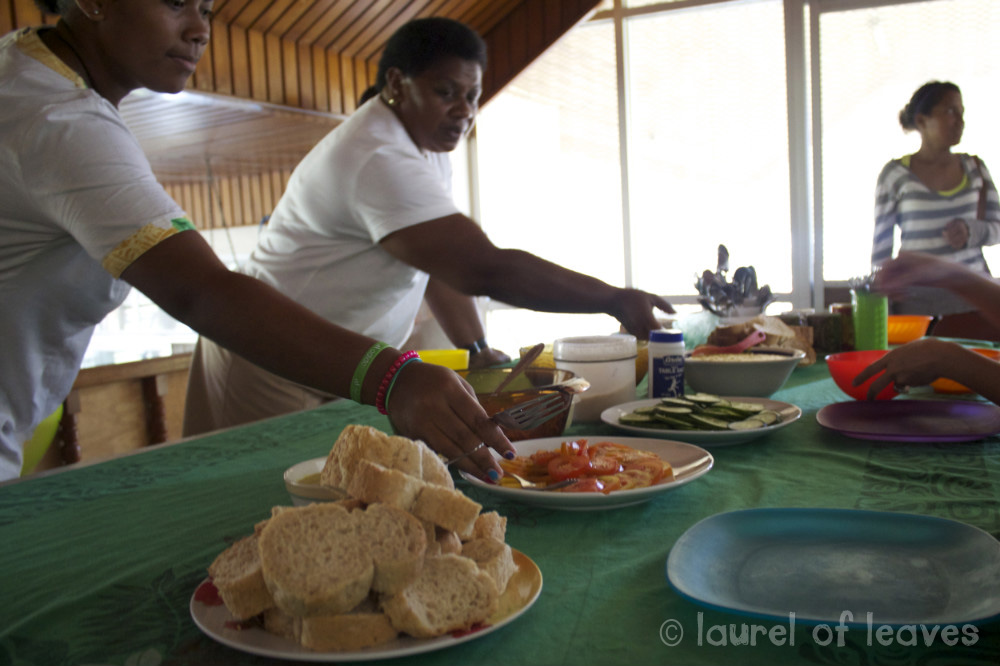 Setting the Table for Lunch Setting the Table for Lunch