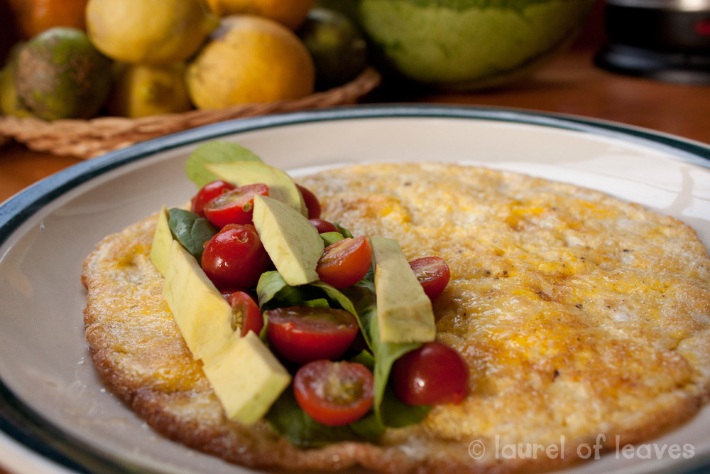 Filling the Egg Roll-Up Filling the Egg Roll-Up